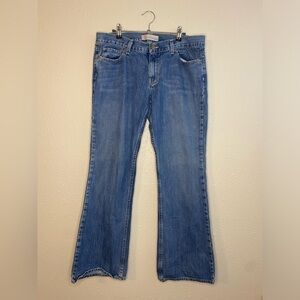 Vintage Old Navy jeans | ultra low rise | flares | medium wash | size 12